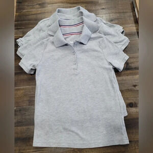 French Toast Bundle of 4 Girls Uniform Polos